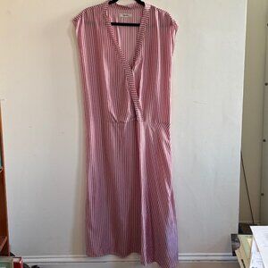 NWOT Humanoid Pink Striped Dress - Size M